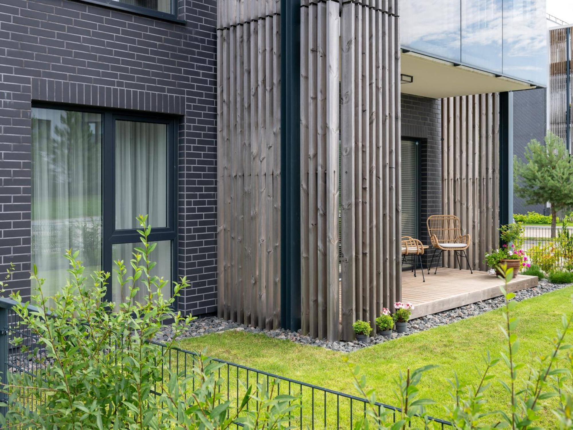 D33 Vilnius - Brand New Luxury Apartment With Terrace, Garden, Ac And Parking Ngoại thất bức ảnh