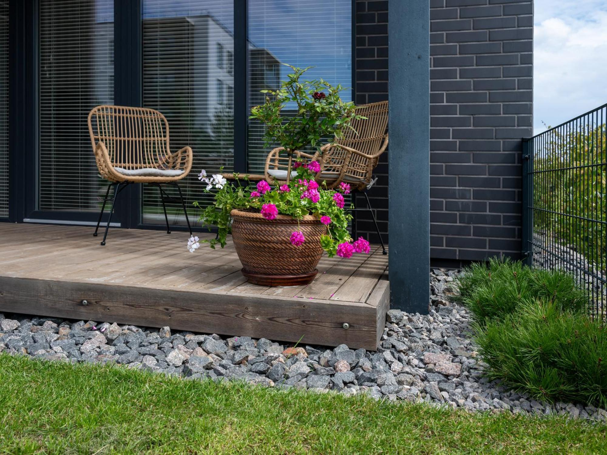D33 Vilnius - Brand New Luxury Apartment With Terrace, Garden, Ac And Parking Ngoại thất bức ảnh