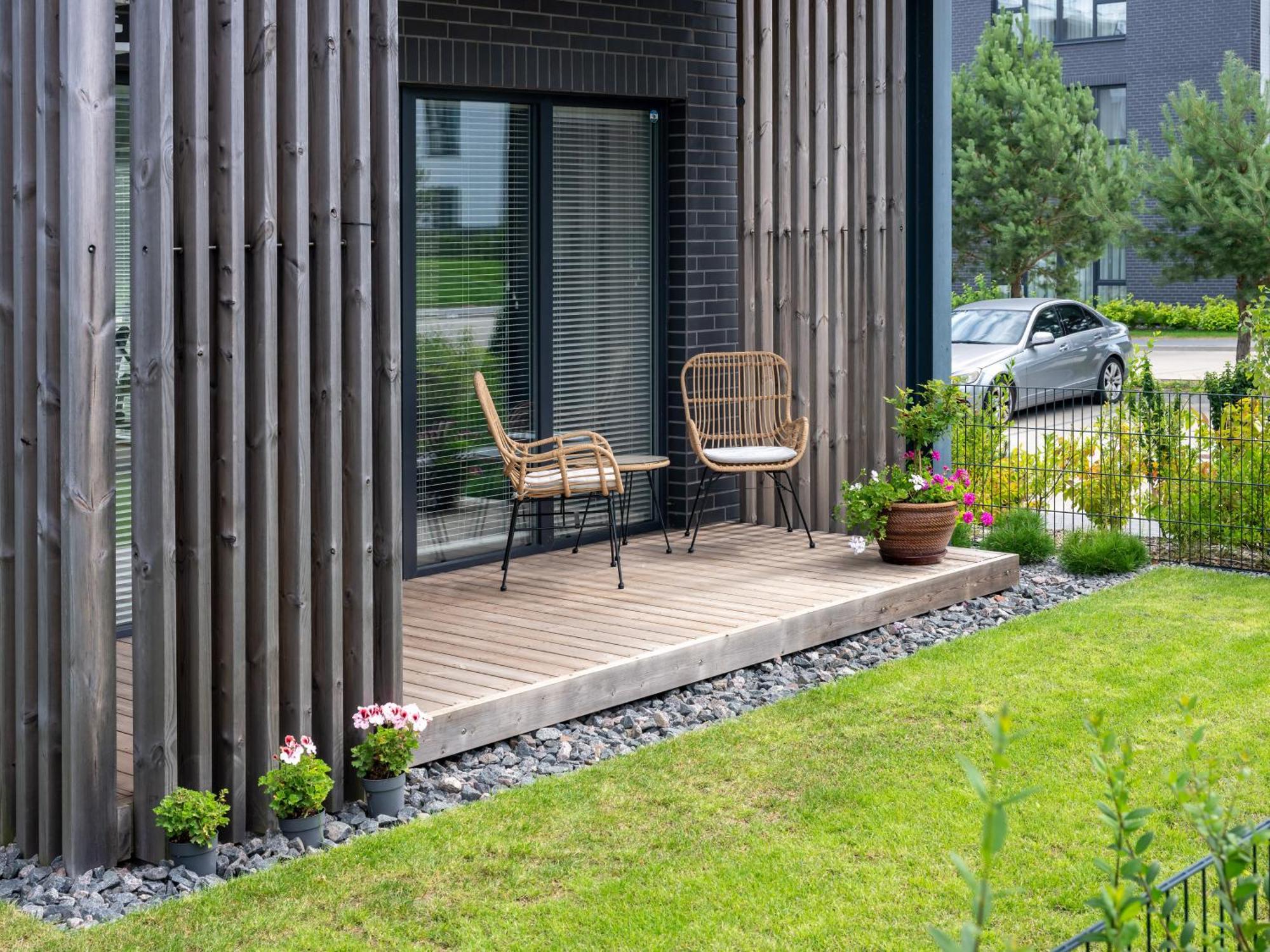 D33 Vilnius - Brand New Luxury Apartment With Terrace, Garden, Ac And Parking Ngoại thất bức ảnh